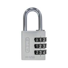 Abus Zahlenschloss 144/30 B/DFNLI Silber Aluminium