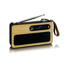 Lenco DAB+ Radio PDR-040 Bambus/Schwarz