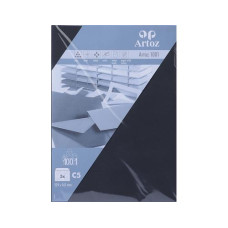 Artoz Couvert 1001, C5, 5 Stück, Schwarz Artoz Couvert 1001, C5, 5 Stück, Schwarz