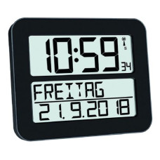 TFA Dostmann Funk-Wanduhr Timeline Max Schwarz