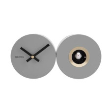 KARLSSON Wanduhr Kuckuck Grau Matt KARLSSON Wanduhr Kuckuck Grau Matt
