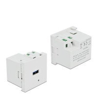 Delock Easy 45 USB Ladeportmodul 1 x USB Typ-A Delock Easy 45 USB Ladeportmodul 1 x USB Typ-A