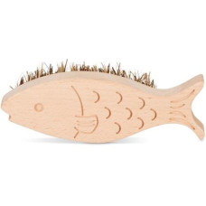 Kikkerland Gemüsebürste Fisch Hellbraun Kikkerland Gemüsebürste Fisch Hellbraun