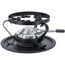 Kadastar Fondue-Rechaud Traditional Ø 16 cm, Schwarz/Silber Kadastar Fondue-Rechaud Traditional Ø 16 cm, Schwarz/Silber