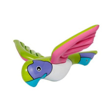 Folat Aufblasbares Accessoire Papagei Mehrfarbig