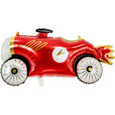 Partydeco Folienballon Car Rot Partydeco Folienballon Car Rot