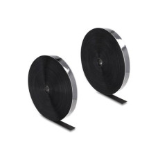 Delock Klettband 25m x 25mm Strapazierfähig Schwarz Delock Klettband 25m x 25mm Strapazierfähig Schwarz
