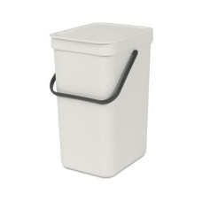 Brabantia Recyclingbehälter Sort & Go 12 l, Hellgrau