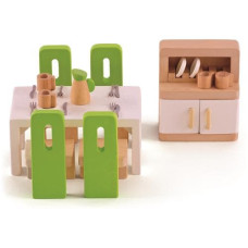Hape Puppenhausmöbel Esszimmer