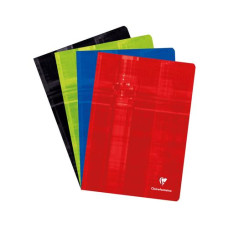 Clairefontaine Notizbuch 40 Blatt, A4, 4 mm kariert, assortiert