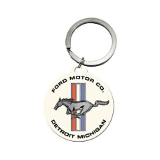 Nostalgic Art Schlüsselanhänger Ford Mustang Ø 4 cm, Mehrfarbig Nostalgic Art Schlüsselanhänger Ford Mustang Ø 4 cm, Mehrfarbig