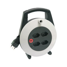 Brennenstuhl Kabelbox Vario-Line 4x T13 10 m, Lichtgrau