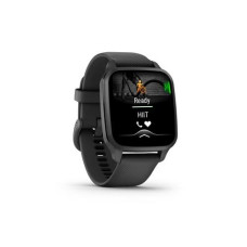 GARMIN GPS-Sportuhr Venu Sq2 Music, Schwarz/Schiefergrau