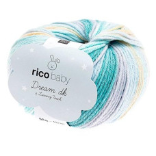 Rico Design Wolle Baby Dream dk 50 g, Türkis mix