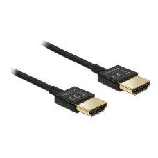 Delock Kabel 4K 60Hz HDMI - HDMI, 0.25 m, Schwarz Delock Kabel 4K 60Hz HDMI - HDMI, 0.25 m, Schwarz