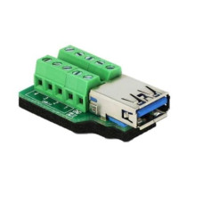 Delock USB 3.0 Adapter Terminalblock - USB-A Buchse Delock USB 3.0 Adapter Terminalblock - USB-A Buchse