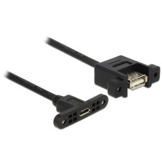 Delock USB 2.0-Einbaukabel USB A - Micro-USB B 0.25 m Delock USB 2.0-Einbaukabel USB A - Micro-USB B 0.25 m