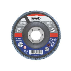 kwb Schleifscheibe Metall 115mm K80