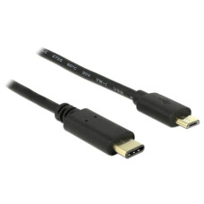Delock USB 2.0-Kabel USB C - Micro-USB B 2 m Delock USB 2.0-Kabel USB C - Micro-USB B 2 m