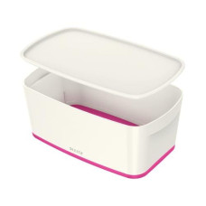 Leitz Aufbewahrungsbox MyBox Klein Weiss/Pink Leitz Aufbewahrungsbox MyBox Klein Weiss/Pink
