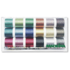 Madeira Näh- und Stickgarn Metallic Supertwist Garnbox Mehrfarbig Madeira Näh- und Stickgarn Metallic Supertwist Garnbox Mehrfarbig