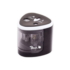 Peach Spitzer PO102 Batteriebetrieb, Schwarz