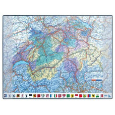 Hansa Schreibunterlage GeoPad 65 x 50 cm Schweiz Hansa Schreibunterlage GeoPad 65 x 50 cm Schweiz