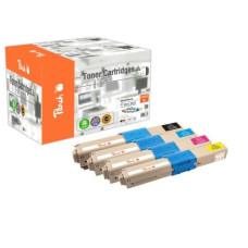 Peach Toner OKI 46508709-12 Black/Cyan/Magenta/Yellow