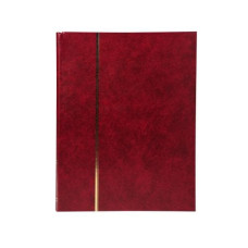 Exacompta Sammelalbum Briefmarken, 22.5 x 30.5 cm, 32 Seiten, Rot