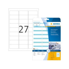 HERMA Namensetiketten 4513 63.5 x 29.6 mm, Blau