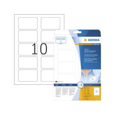 HERMA Namensetiketten  4587 80 x 50 mm, Weiss