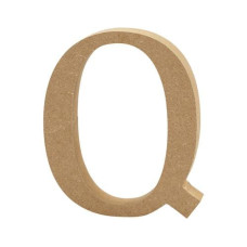 Creativ Company Holzbuchstabe Q 1 Stück
