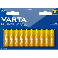 Varta Batterie Longlife AA 10 Stück