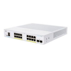 Cisco PoE+ Switch CBS250-16P-2G-EU 10 Port