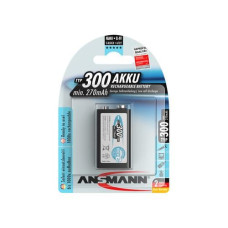 Ansmann Akku 9V E-Block Typ 300 Blister 270 mAh