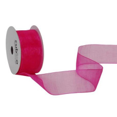 Spyk Geschenkband Organsa 25 mm x 6 m, Pink