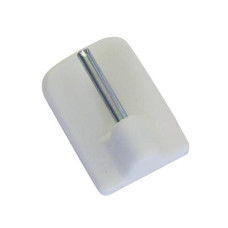 Gardinia Haken zum kleben 4 Stück, Weiss