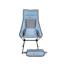 Trekony Campingstuhl Hoch Hellblau Stahl Trekony Campingstuhl Hoch Hellblau Stahl