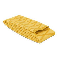 Delock Schrumpfschlauch X-Muster rutschfest 1 m x 40 mm Gelb Delock Schrumpfschlauch X-Muster rutschfest 1 m x 40 mm Gelb