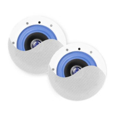 Power Dynamics Deckenlautsprecher ESCS6 2er-Set, 15W, Weiss