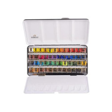 Rembrandt Aquarellfarbe Water colour box 48 Näpfchen, Mehrfarbig