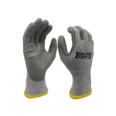 Krafter Arbeitshandschuh Nylon, 8/M, Grau