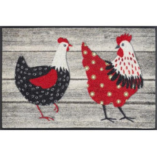wash+dry Fussmatte Chicken Farm 50 x 75 cm