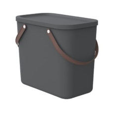 Rotho Aufbewahrungsbox Albula 25 l, Anthrazit Rotho Aufbewahrungsbox Albula 25 l, Anthrazit