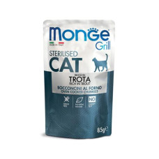 Monge Nassfutter Grill Sterilised Forelle, 85 g