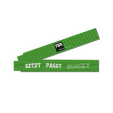 Tox-Dübel Doppelmeter «Sitzt Passt Wackelt», 2 m Tox-Dübel Doppelmeter «Sitzt Passt Wackelt», 2 m