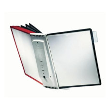 DURABLE Dokumentenhalter Sherpa WALL A4 Rot/Schwarz