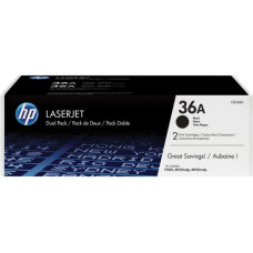 HP Toner Nr. 36A (CB436AD) Black (2er-Pack)