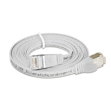 SLIM Slimpatchkabel  Cat 6, STP, 0.1 m, Weiss
