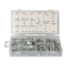 Perel Muttern-Schrauben-Set HAS06 240-teilig Perel Muttern-Schrauben-Set HAS06 240-teilig